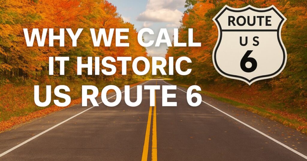 Why We Call it Historic Route 6 image
