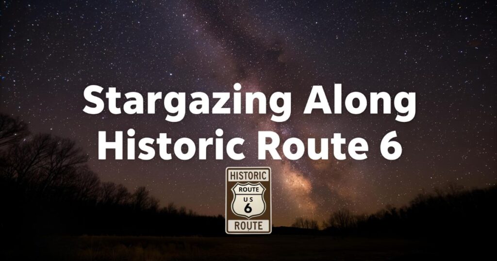 Milky Way over Cherry Springs State Park in Pennsylvania, viewed from a forest clearing along Historic U.S. Route 6 within the PA Route 6 Heritage Corridor.