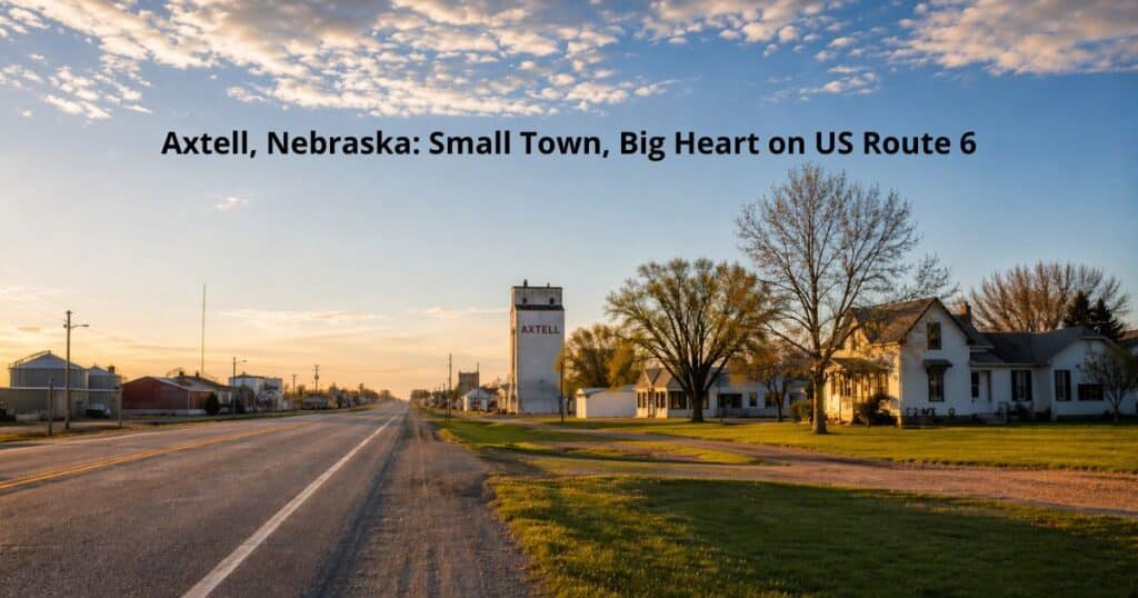 Axtell, Nebraska: Small Town, Big Heart on US Route 6