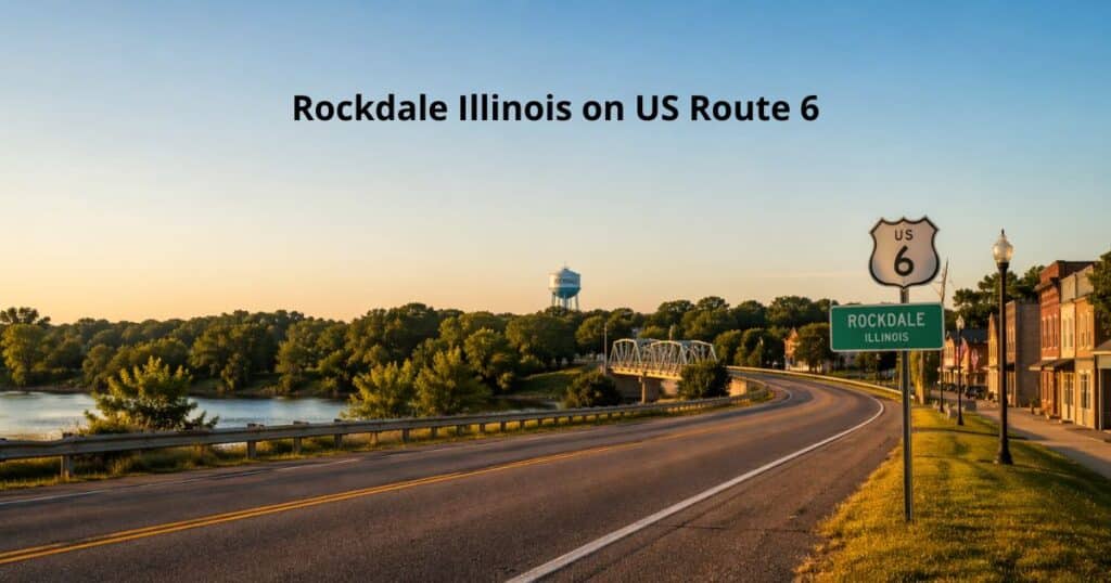 Explore Rockdale, Illinois on US Route 6